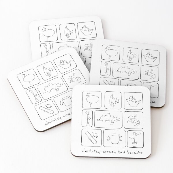 Item preview, Birds on... many things! designed and sold by PaperSong.