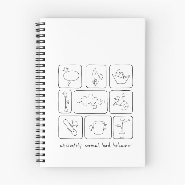Item preview, Birds on... many things! designed and sold by PaperSong.
