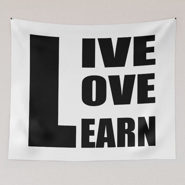 Item preview, Live Love Learn designed and sold by Inspirationmotivation.