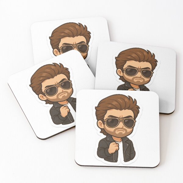 Item preview, Chibi George Michael Faith Sticker designed and sold by NotoriousDaman.