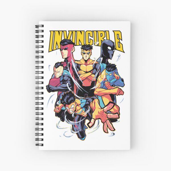 Invincible: Comic Book Character Design Spiral Notebook