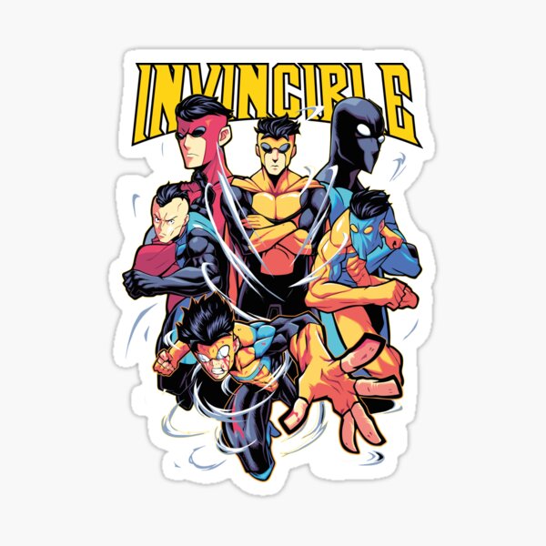 Item preview, Invincible: Comic Book Character Design designed and sold by Polarisofficial.