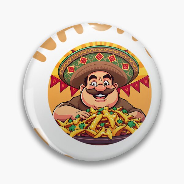 Item preview, Nacho Daddy Fiesta Mexican Food T-shirt designed and sold by KreativKulture.