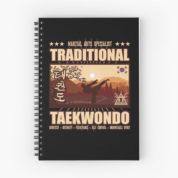 Item preview, Traditional Taekwondo – Korean Landscape Design designed and sold by RetroMaritalArt.