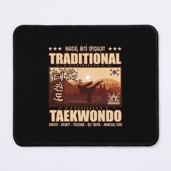 Item preview, Traditional Taekwondo – Korean Landscape Design designed and sold by RetroMaritalArt.