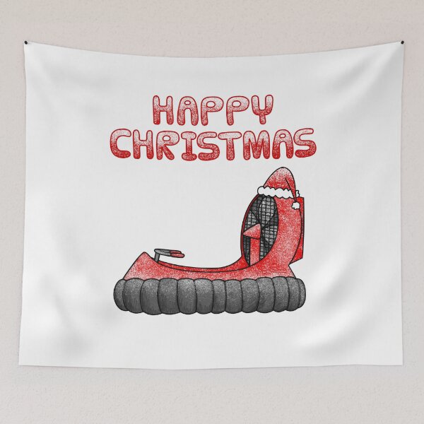 Item preview, Christmas Hovercraft Driver Pilot designed and sold by doodlerob.