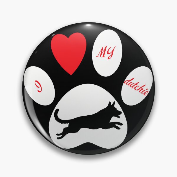 Item preview, Dutch Shepherd I Love My Dutchie designed and sold by KateLeap.