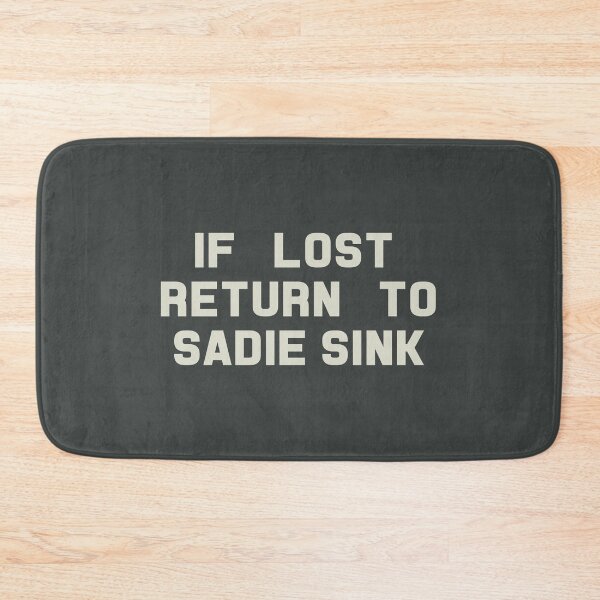 Item preview, If Lost Return to Sadie Sink Tee designed and sold by deluluhaze.