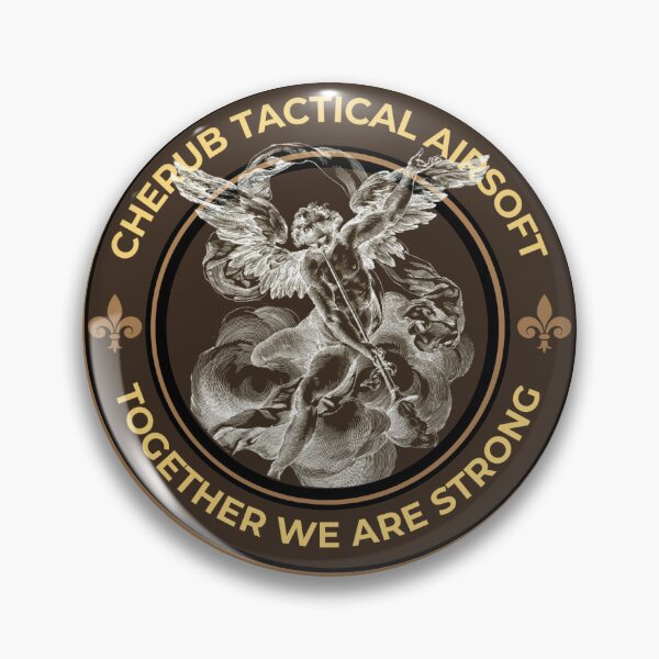 Item preview, Cherub Tactical Airsoft Holy Strength Badge designed and sold by AirsoftCustoms.
