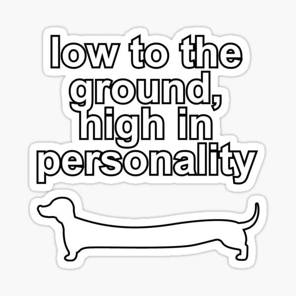 Item preview, Low to the ground, high in personality designed and sold by LetsGetBoba.