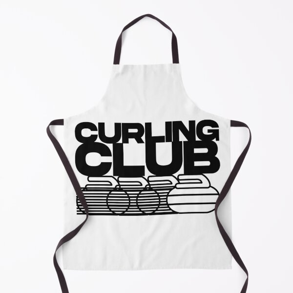 Artikelvorschau, Curling Club - Stylische Curlingsteine im Sport-Design (schwarz) entworfen und verkauft von jimmy-digital.