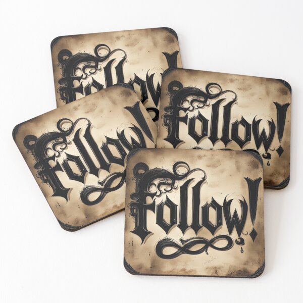 Item preview, "Follow!" 18 designed and sold by Zeir Shop.