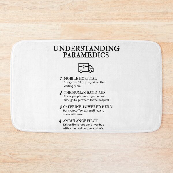 Item preview, UNDERSTANDING PARAMEDICS – Funny EMS Definitions designed and sold by PsyFlow35.