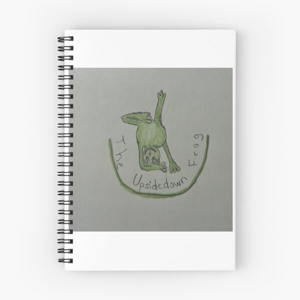 Item preview, The Upside Down Frog designed and sold by ArtbyAmandaM.