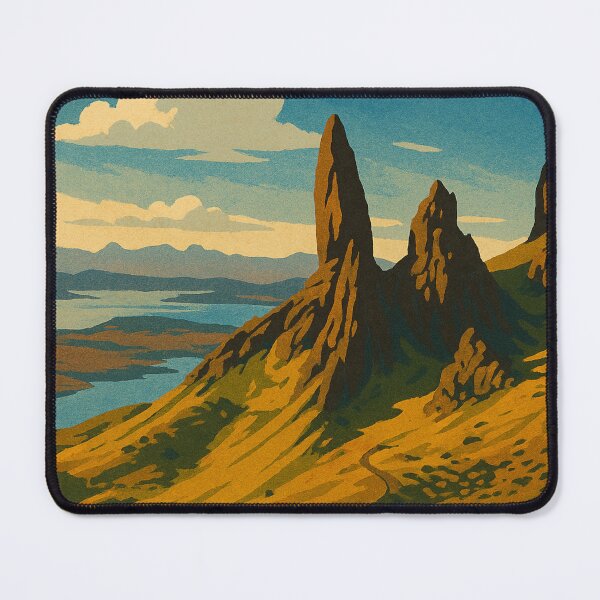 Item preview, Isle of Skye Scotland Vintage Travel Artwork designed and sold by JackCurtis1991.