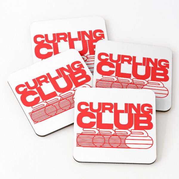 Item preview, Curling Club - Stylish Curling Stones Sport Design (red) designed and sold by jimmy-digital.