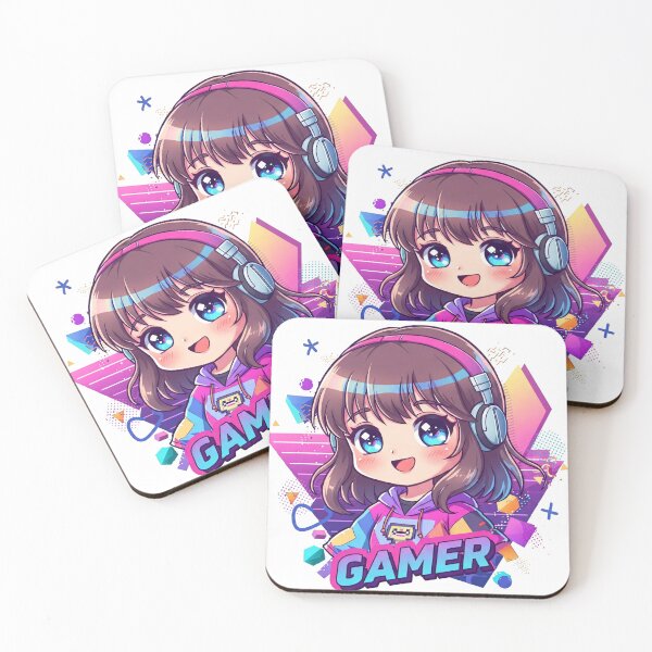 Item preview, Retro Gamer Girl Pixel Style designed and sold by JonelleTshirts.
