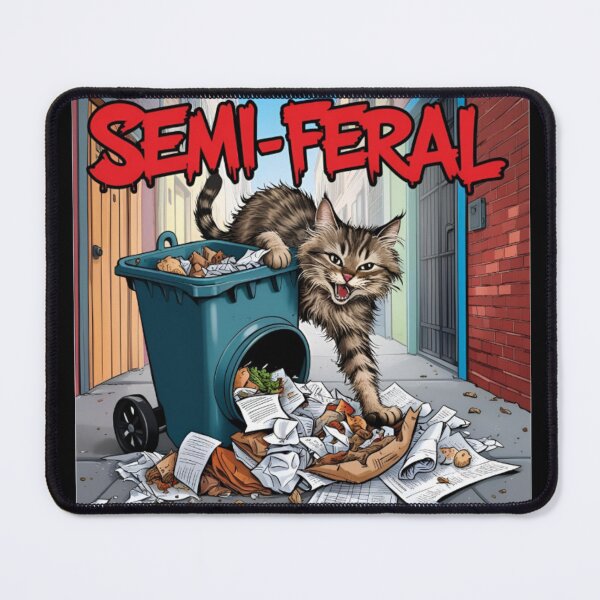 Item preview, SEMI-FERAL! designed and sold by AshesArtistry.