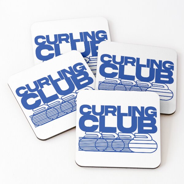 Item preview, Curling Club - Stylish Curling Stones Sport Design (blue) designed and sold by jimmy-digital.