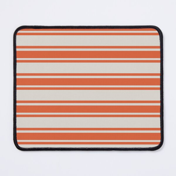 Item preview, Desert Sunrise Stripes – Terra Cotta & Cloud White Organic designed and sold by The Cozy Stripe | Modern Textile Stories.