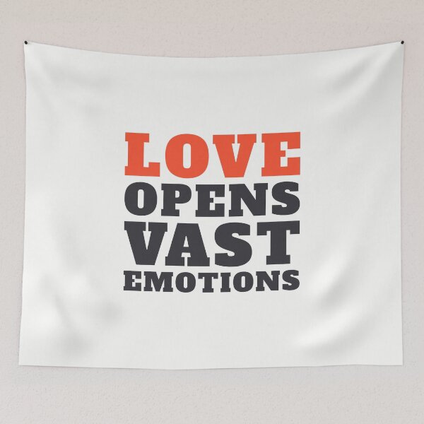 Item preview, LOVE Abbreviation - Love Opens Vast Emotions Typography Design For Valentine's Day designed and sold by TheSassyNoble.