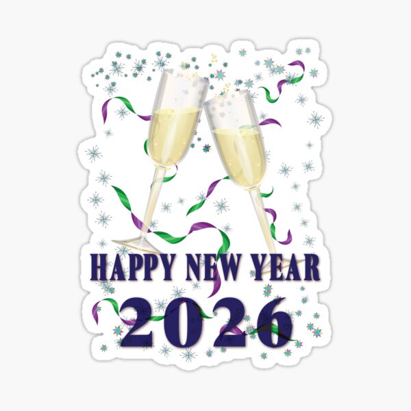 Artikel-Vorschau von Frohes neues Jahr 2026, designt und verkauft von Spirit-Dragon.