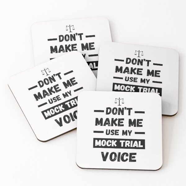 Item preview, Don't Make Me Use My Mock Trial Voice designed and sold by jaygo.