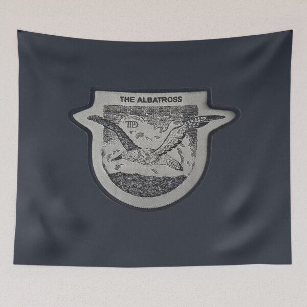 Item preview, ALBATROSS 2 TTPD Real Patches - Poets Black Dog Bolter Albatross -  designed and sold by taylorvinyls.