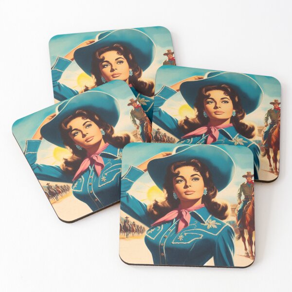 Item preview, Beautiful Vintage Cowgirl designed and sold by PulpVintage.