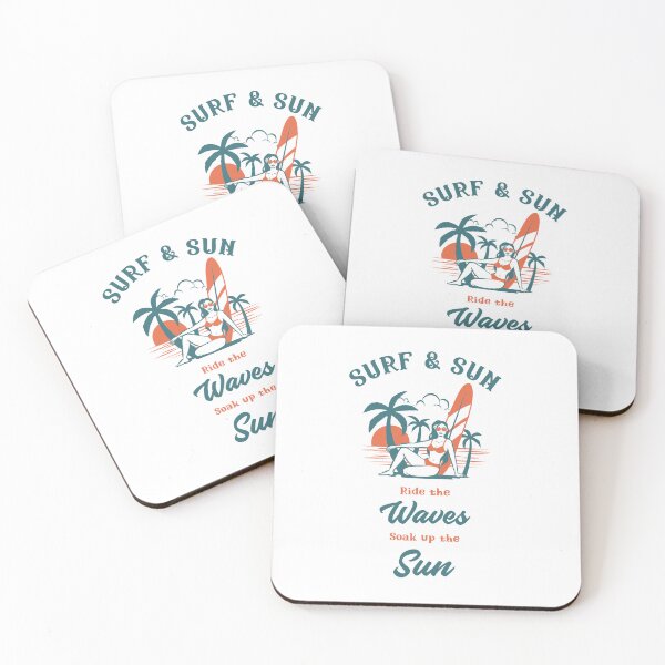 Item preview, Surf & Sun - Ride the Waves Soak up the Sun designed and sold by JoeVee-Int.
