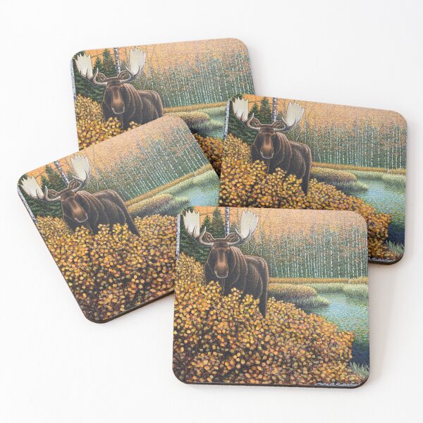Item preview, Moose in the Willows designed and sold by Shibastik.