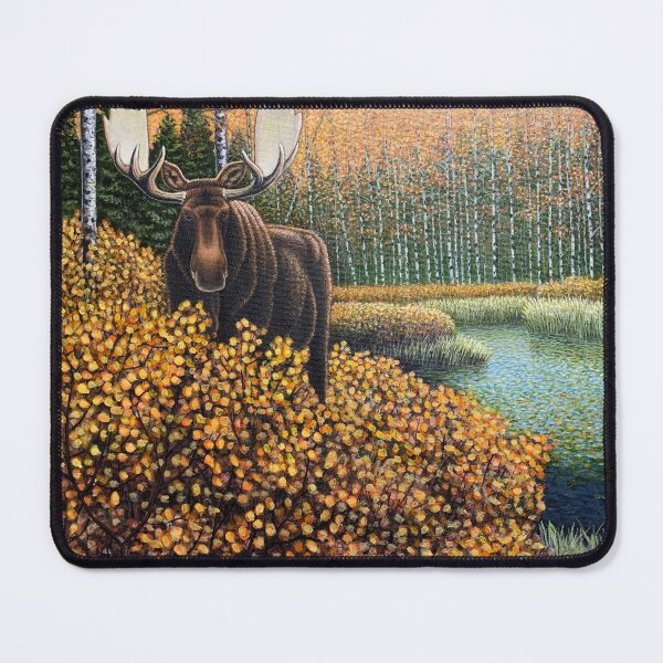 Item preview, Moose in the Willows designed and sold by Shibastik.