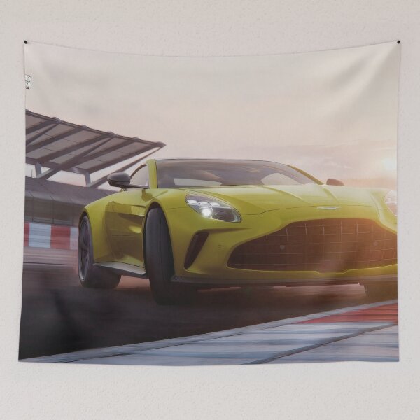 Item preview, Aston Martin Vantage – Luxury Performance Poster V designed and sold by AutoPopStudio.
