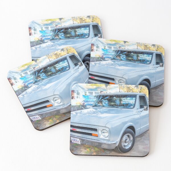 Item preview, 1967 Gray Chevrolet Stepside C10 Stepside Pickup Truck X111 designed and sold by RichFrancoCars.