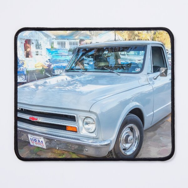 Item preview, 1967 Gray Chevrolet Stepside C10 Stepside Pickup Truck X111 designed and sold by RichFrancoCars.