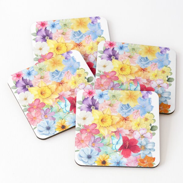 Item preview, Watercolor Flowers designed and sold by ZdunekDesign.