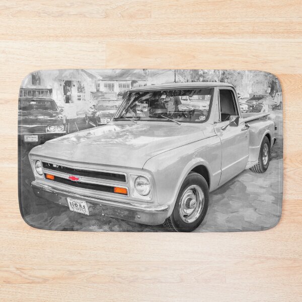 Item preview, 1967 Gray Chevrolet Stepside C10 Stepside Pickup Truck X112 designed and sold by RichFrancoCars.