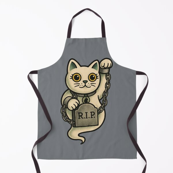Item preview, Ghost Luck – Maneki Neko Original #3 designed and sold by TravisCats.