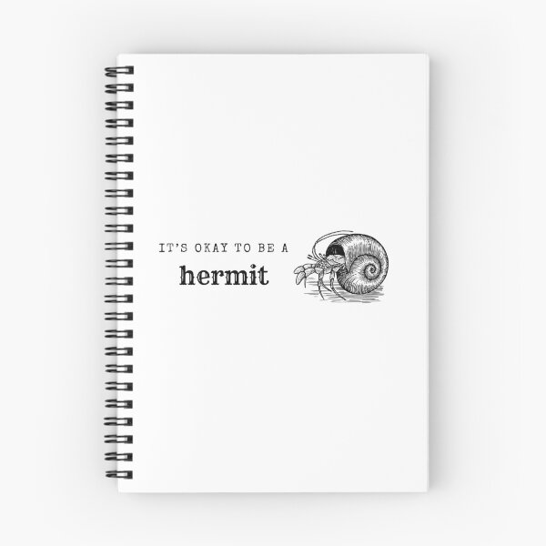Item preview, The Hermit Life  Illustration designed and sold by Hazardous Dreams Media.
