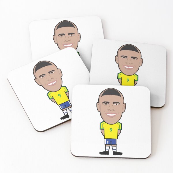 Aperçu de l'œuvre R9 Ronaldo Luis Nazario de Lima Légende brésilienne Chèvre créée et vendue par vectorlove.