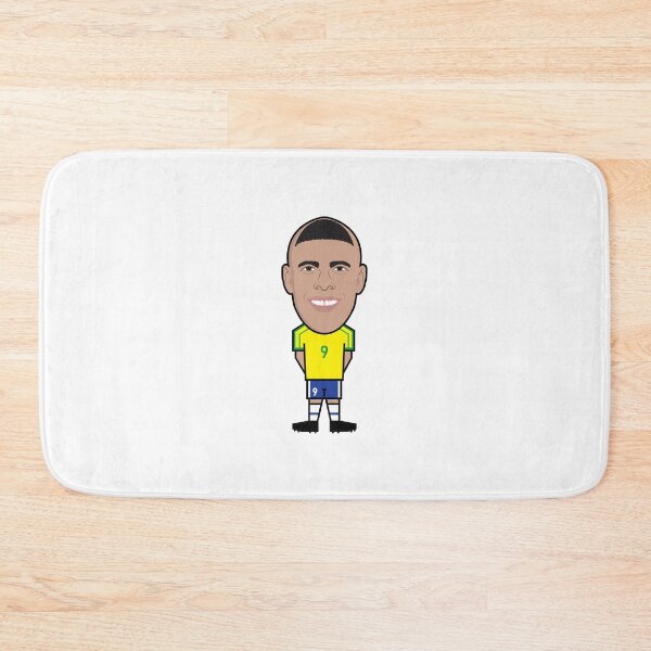 Aperçu de l'œuvre R9 Ronaldo Luis Nazario de Lima Légende brésilienne Chèvre créée et vendue par vectorlove.