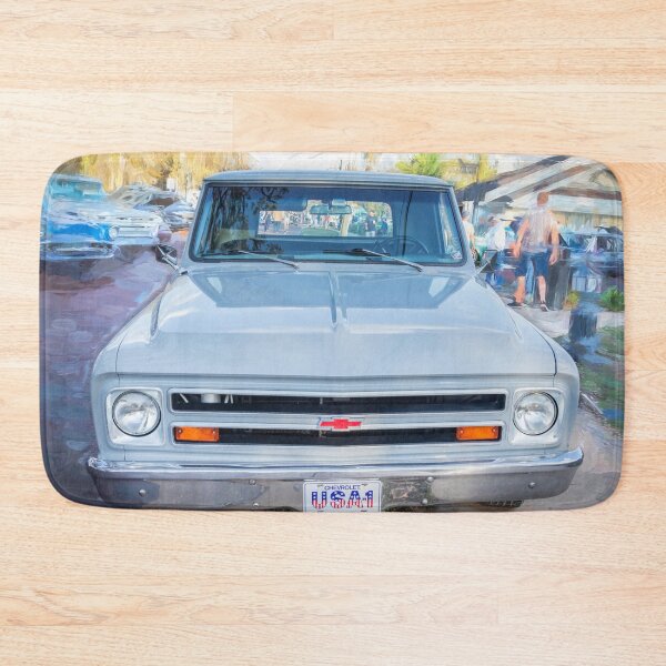 Item preview, 1967 Gray Chevrolet Stepside C10 Stepside Pickup Truck X113 designed and sold by RichFrancoCars.