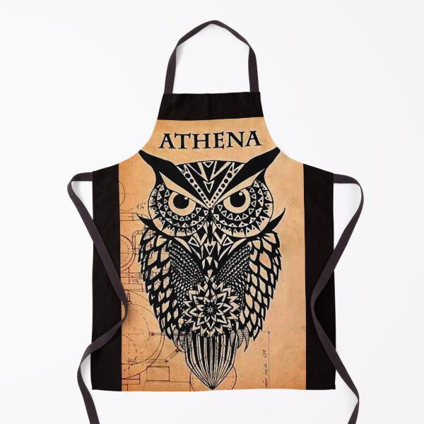 Aperçu de l'œuvre Symbole du hibou d'Athéna créée et vendue par ViaARTfactory.
