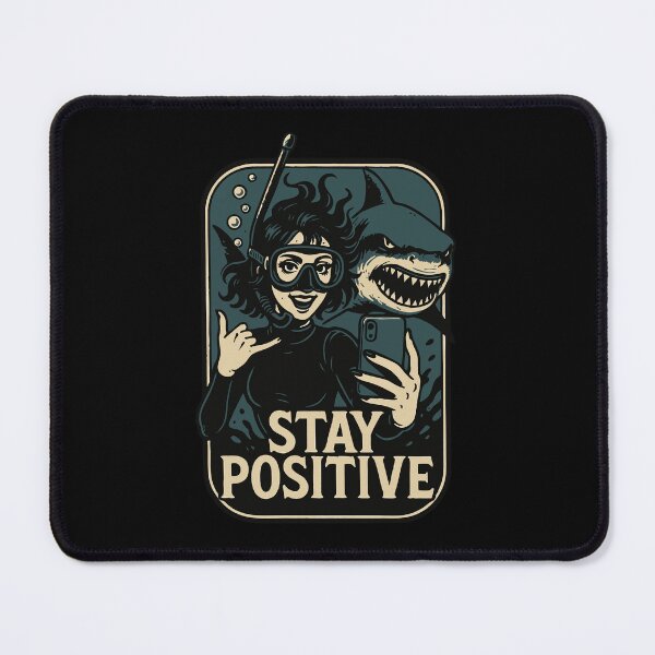 Item preview, Stay Positive Goth designed and sold by TomFrontierArt.