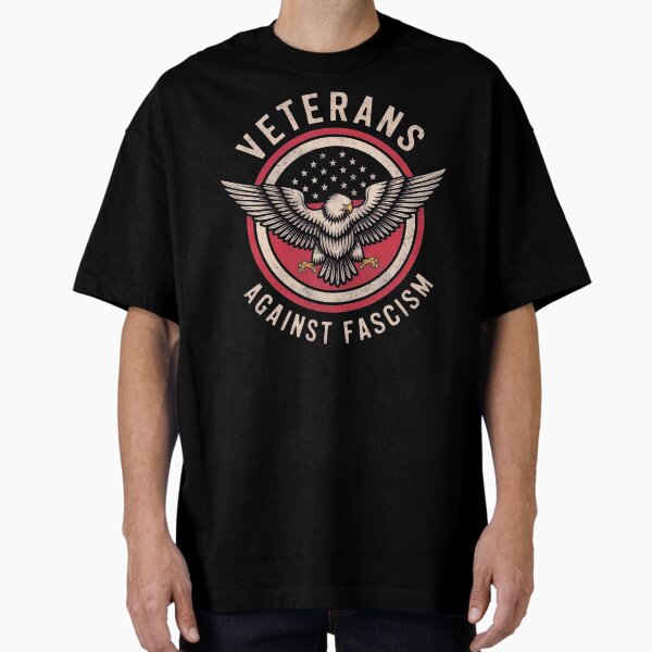 Item preview, Veterans Against Fascism Distressed Vintage Design designed and sold by TrendyTees12.