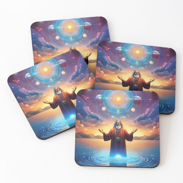 Item preview, The Hermit of the Sacred Spheres – Spiritual Vision and Cosmic Energy designed and sold by HighestMind_888.