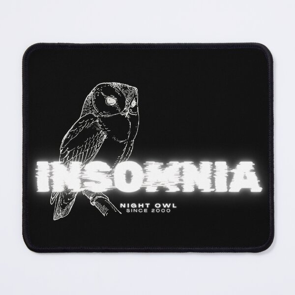 Item preview, Insomnia: Night Owl white out version designed and sold by Mel Katcharian.