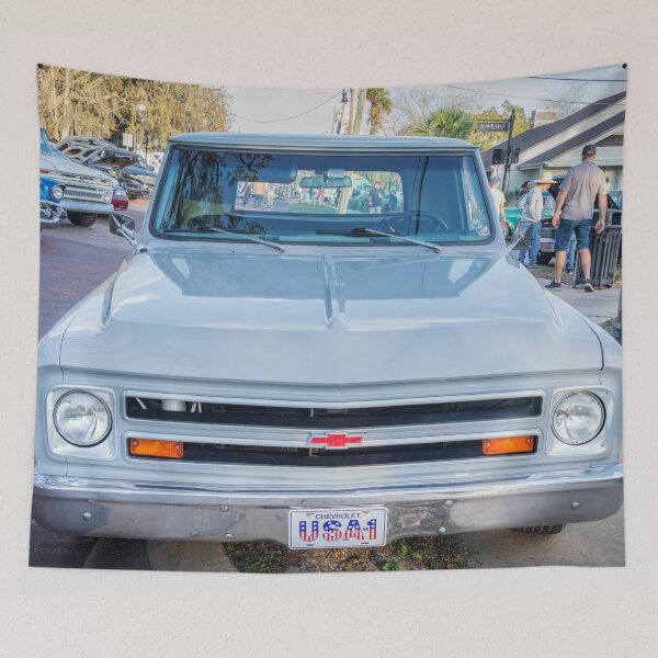 Item preview, 1967 Gray Chevrolet Stepside C10 Stepside Pickup Truck X115 designed and sold by RichFrancoCars.