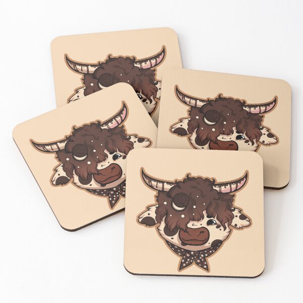 Item preview, Cookies N Cream Highland Cow designed and sold by ElderflowerArtist.