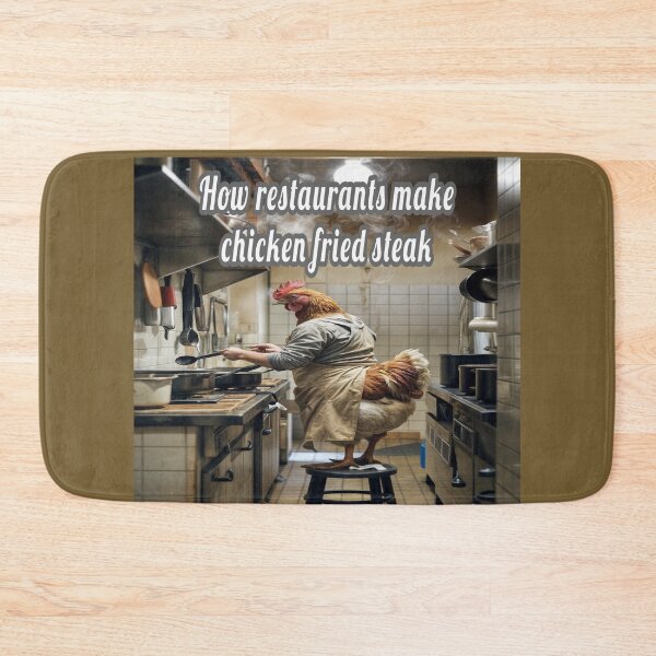 Item preview, How Restaurants make Chicken Fried Steak designed and sold by Surreallytee.